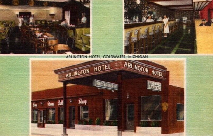 Stukeys Inn (Arlington Hotel) - Old Image Of Arlington Hotel (newer photo)